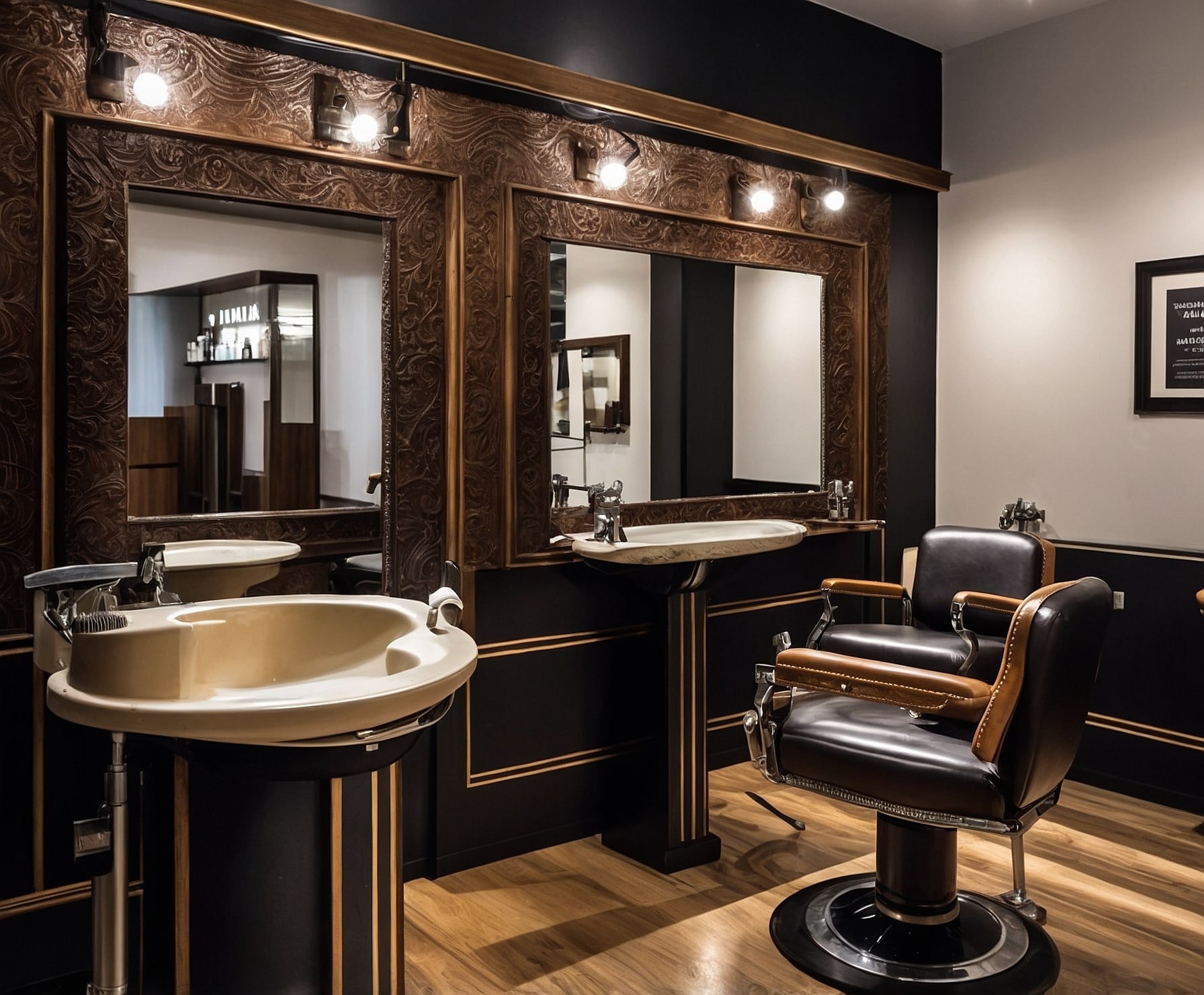Revitalización estilo clásico en barbería moderna